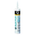 DAP ALEX PLUS 18401 Acrylic Latex Caulk with Silicone, Crystal Clear, -20 to 180 deg F, 10.1 fl-oz Cartridge