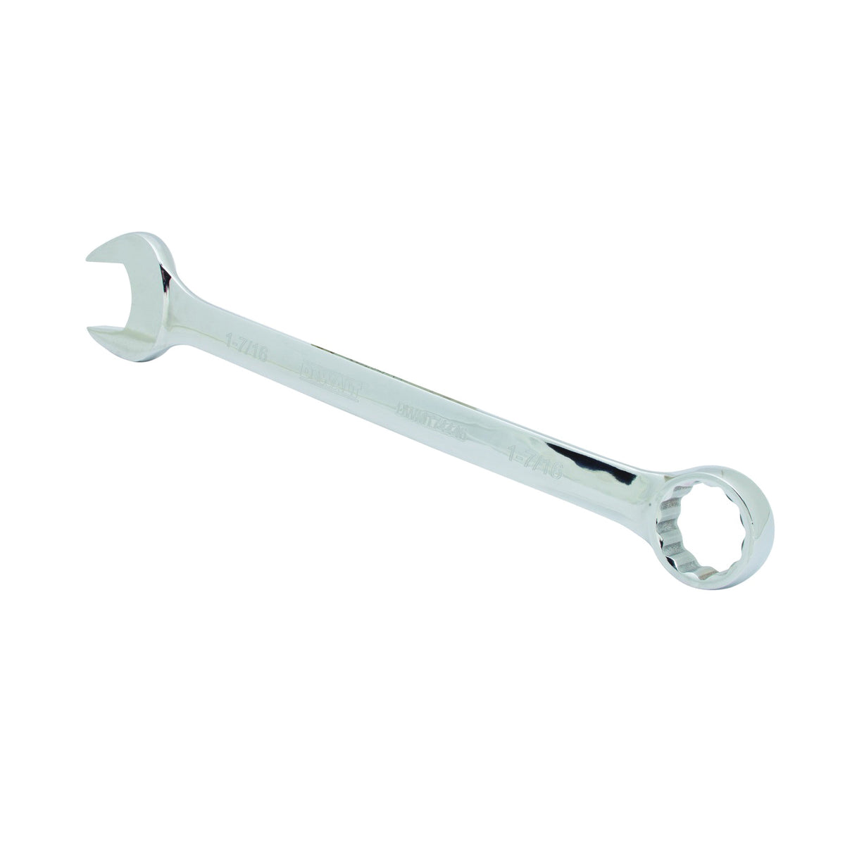 DeWALT DWMT74446OSP Combination Wrench, SAE, 1-7/16 in Head, 20-3/32 in L, Steel, Silver