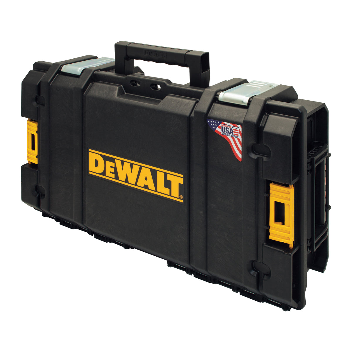 DeWALT ToughSystem Series DWST08130 Tool Storage System, 1155 cu-in, 13-1/4 in OAW, 6-1/4 in OAH, 22 in OAD, Foam, Black