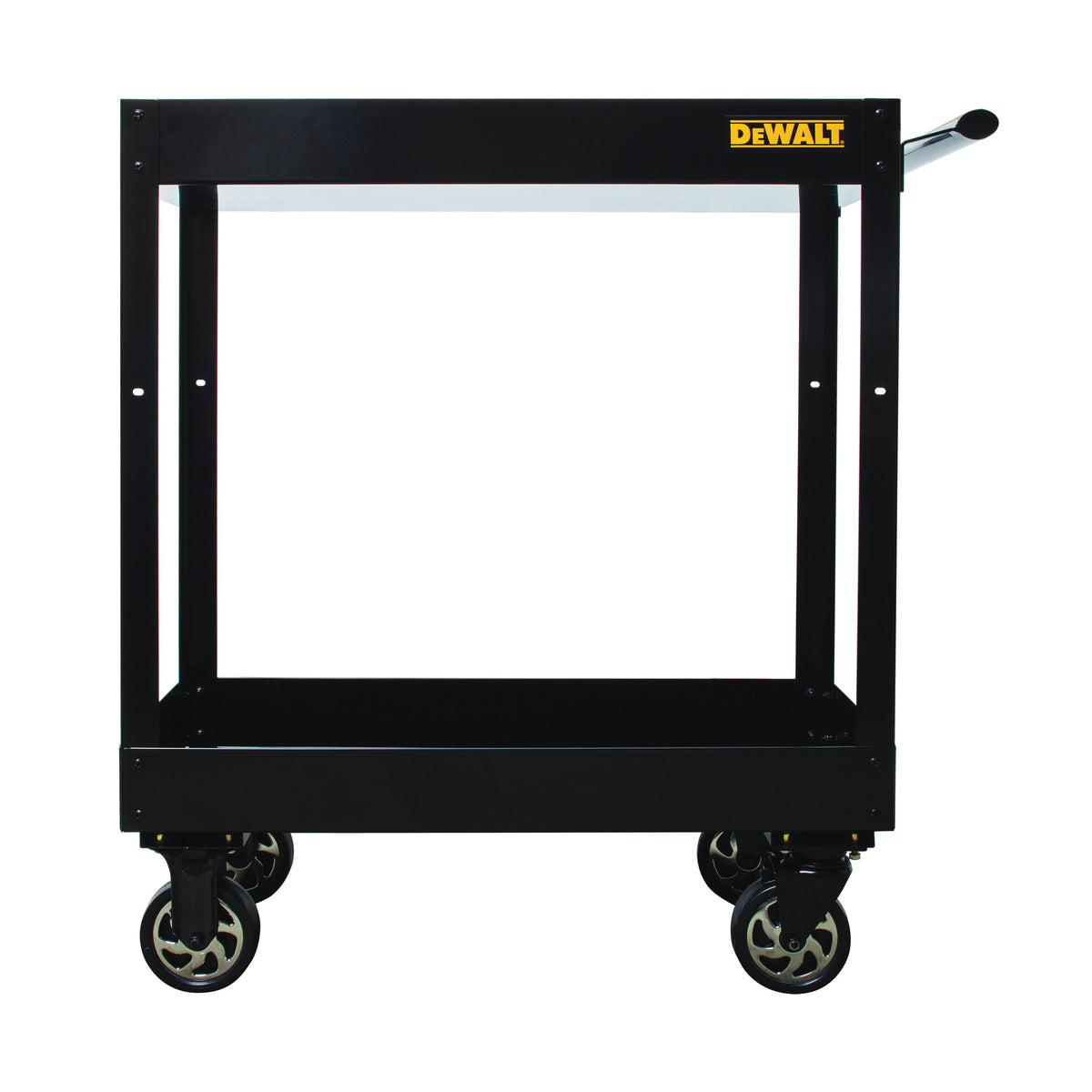 DeWALT DWMT78086 Utility Cart, 3540 cu-in, 32 in OAW, 38 in OAH, Steel, Black