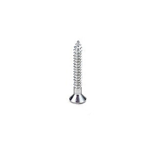 Western States Hardware 54121-1 Tapped Screw, Flat Head, Phillips Drive, Diamond Point, Steel, Blue