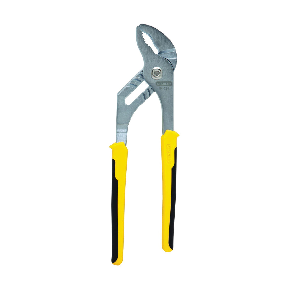 STANLEY 84-024 Joint Plier, 10 in OAL, 2-3/8 in Jaw Opening, Ergonomic Handle, 7/8 in W Jaw, 1-5/32 in L Jaw