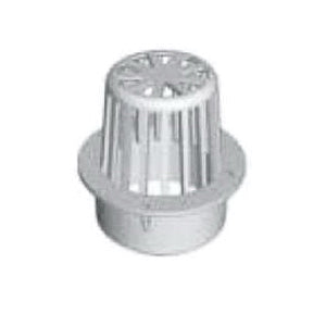 DrainTech 0443SDB Atrium Grate, 4 in Dia, Round, Polyethylene, Black