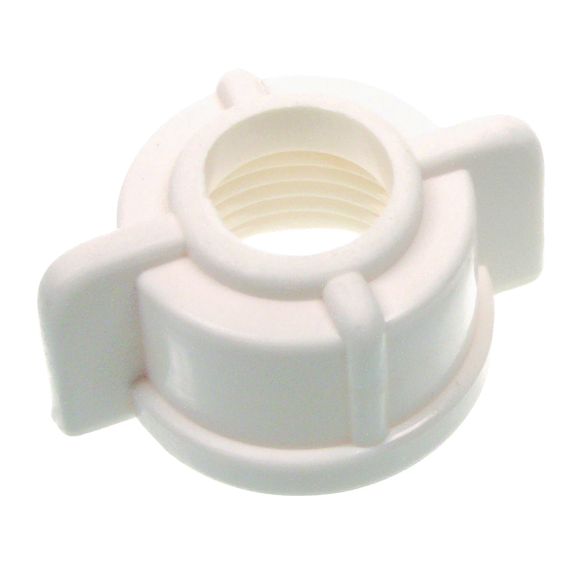 Danco 73114B Faucet Tailpiece Nut, Universal, Plastic, White