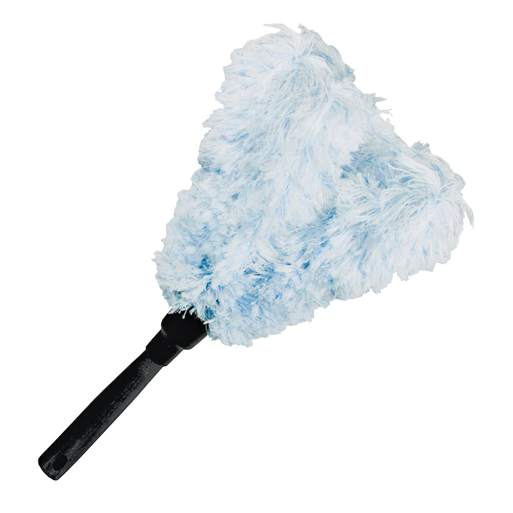 Unger 964440 Feather Duster, Microfiber Cloth Head, 7 in L Handle