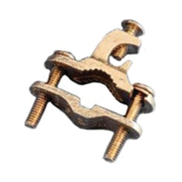 nVent ERICO EK17 Ground Clamp, Clamping Range: 1/2 to 1 in, #10 to 2 AWG Wire, Bronze