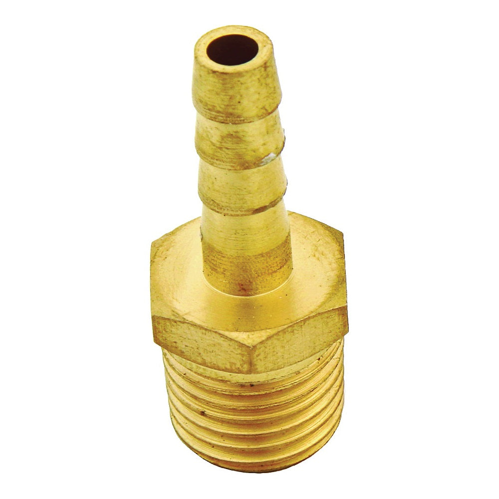 ProSource ATA-057 Hose Plug, 1/4 in, MNPT, Brass, Brass