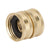 Landscapers Select GHADTRS-10 Swivel Hose Connector, 3/4 x 3/4 in, FNH x FNH, Brass