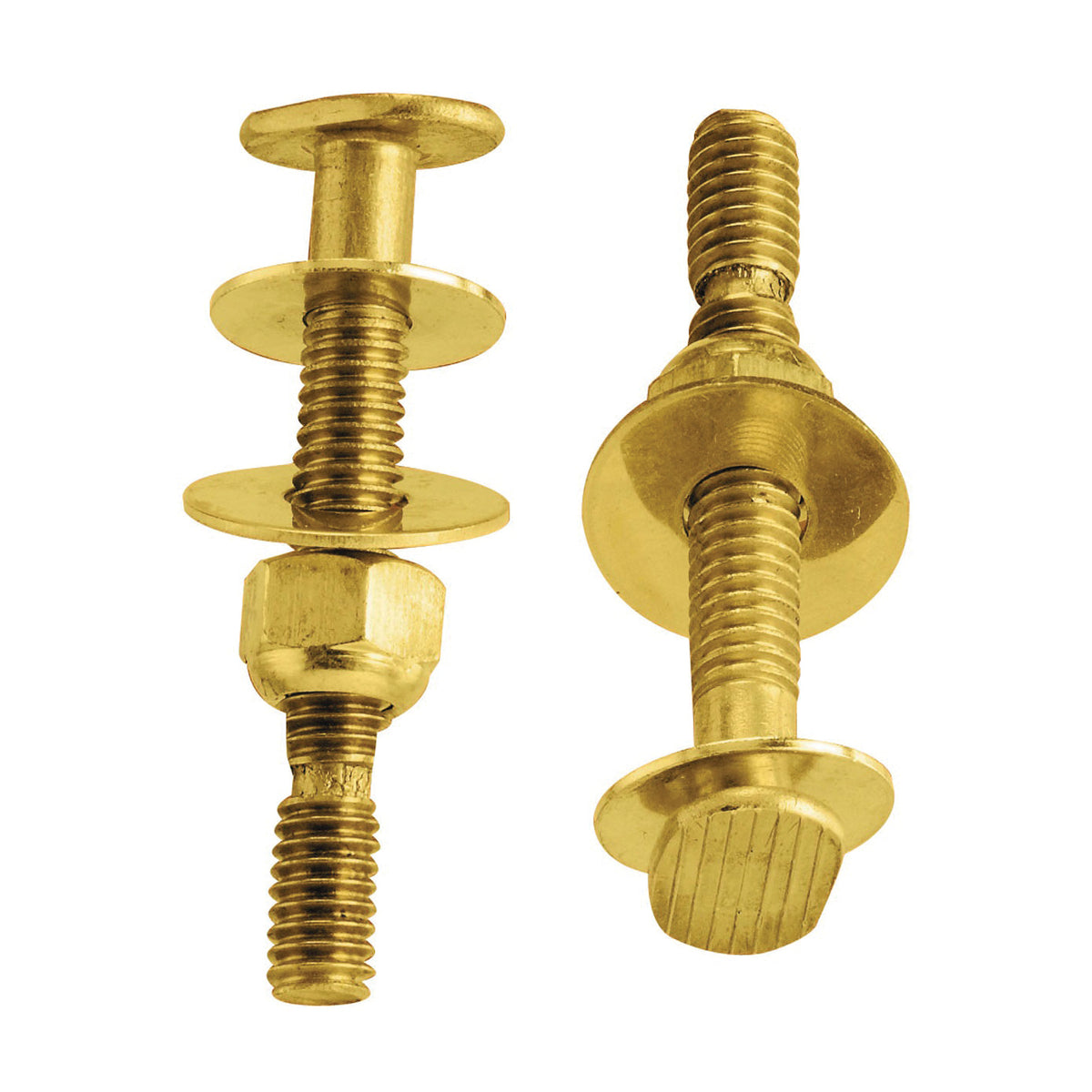 Plumb Pak PP830-56 Bolt Set, Snap-Off, Brass