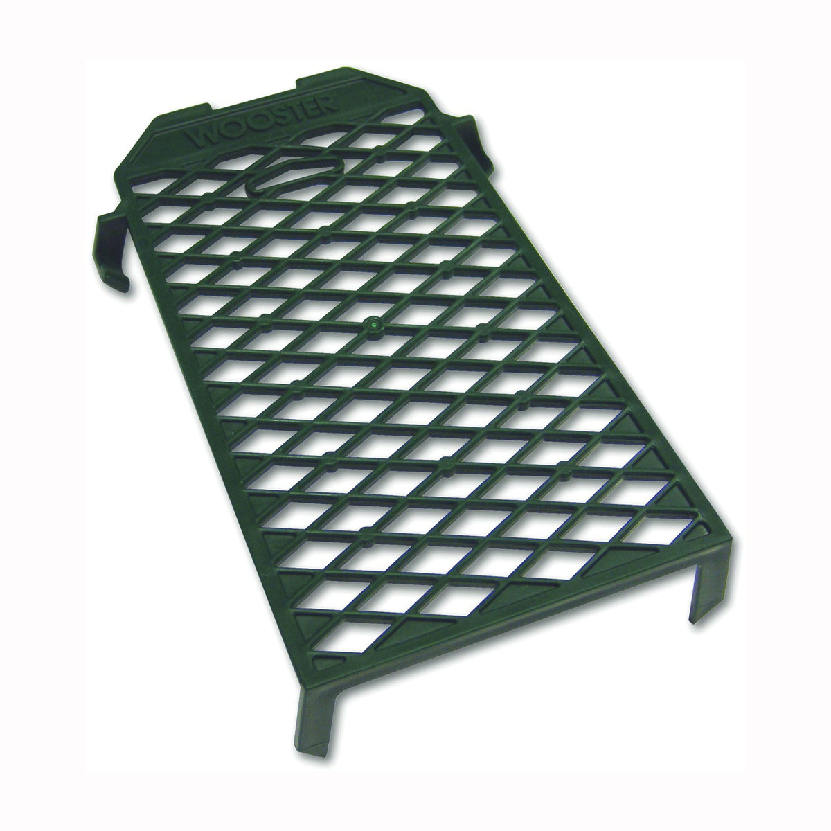 WOOSTER R008 Paint Grid, 9 in L, 5 in W, Polypropylene, Green, For: 1 gal Metal Paint Can