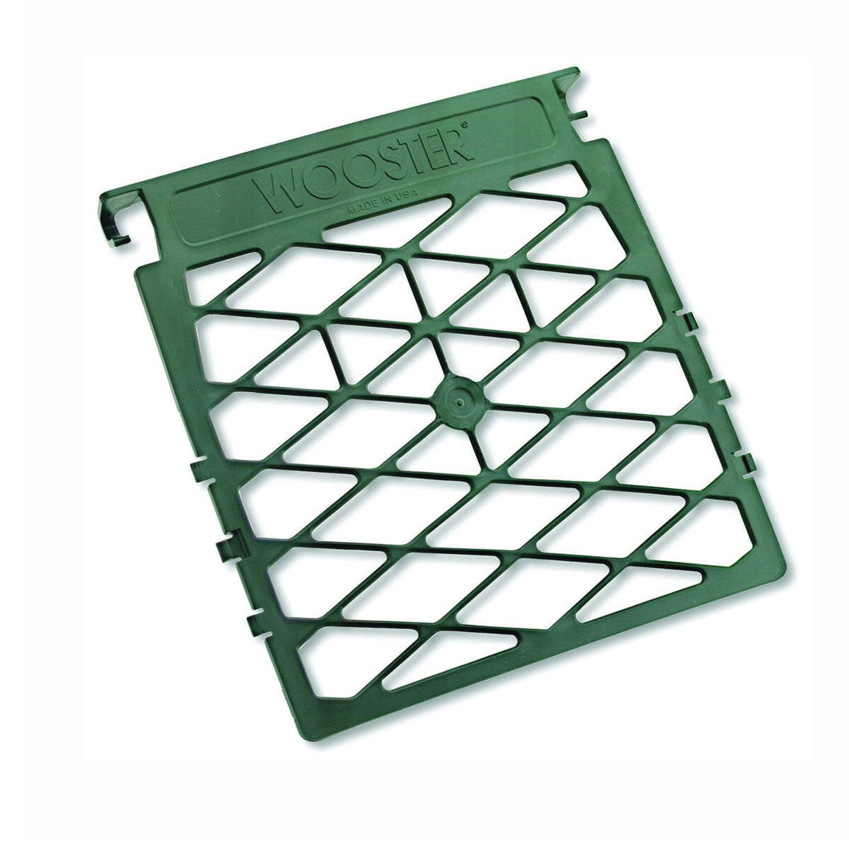 WOOSTER R007 Paint Grid, 10-1/2 in L, 10-1/2 in W, Polypropylene, Green