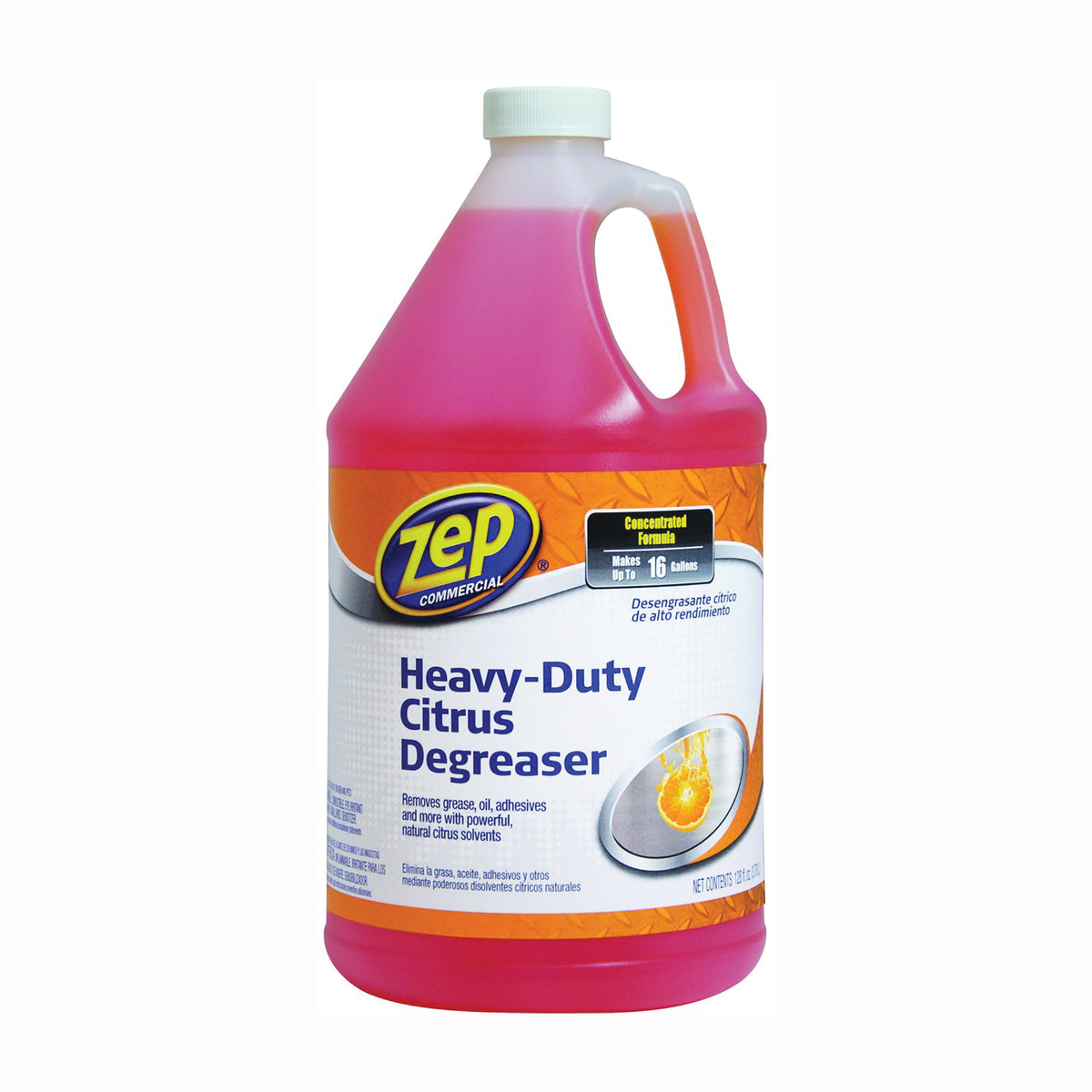 Zep ZUCIT128 Degreaser, 1 gal Bottle, Liquid, Characteristic