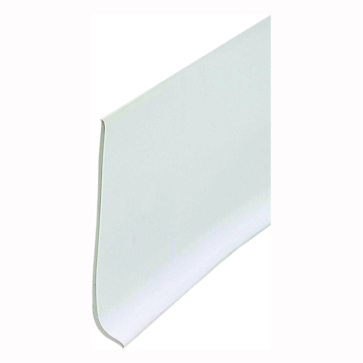 M-D 23944 Wall Base, 4 ft L, 4 in W, Vinyl, White