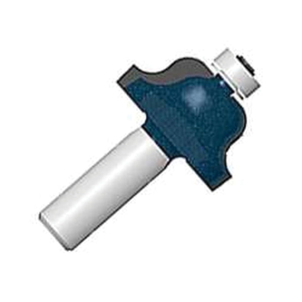 Bosch 85271MC Router Bit, 1-3/8 in Dia Cutter, 2-1/4 in OAL, 1/4 in Dia Shank, 2-Cutter, Steel