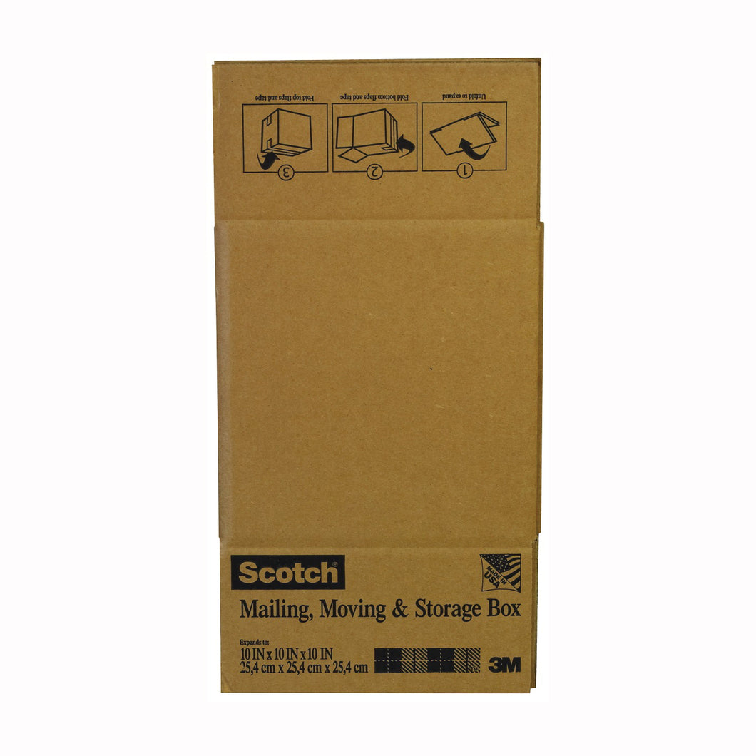 Scotch 8010FB Folded Box, L, Brown