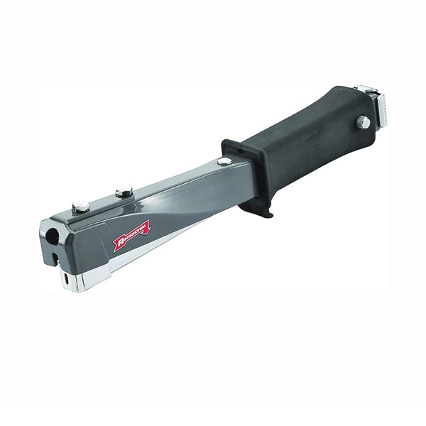 Arrow HT55 Slim Hammer Tacker, T50 Staple, 3/8 in W Crown, 1/4 to 3/8 in L Leg, Steel Staple