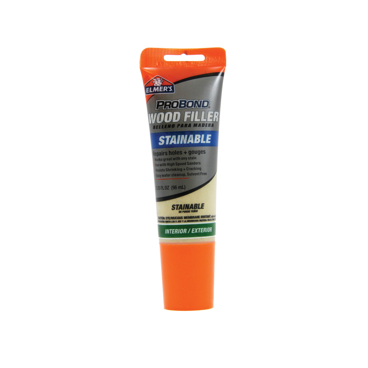 Elmers P9887 Wood Filler, Paste, Mild Acrylic, 3.25 oz Tube