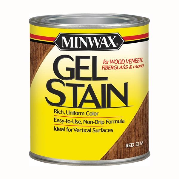 Minwax 660900000 Gel Stain, Red Elm, Liquid, 1 qt