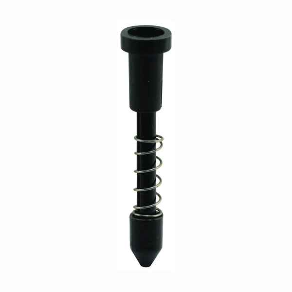Make-2-Fit PL 7777 Plunger Latch, Nylon, Black, For: 3/8 in, 7/16 in Screen Frame
