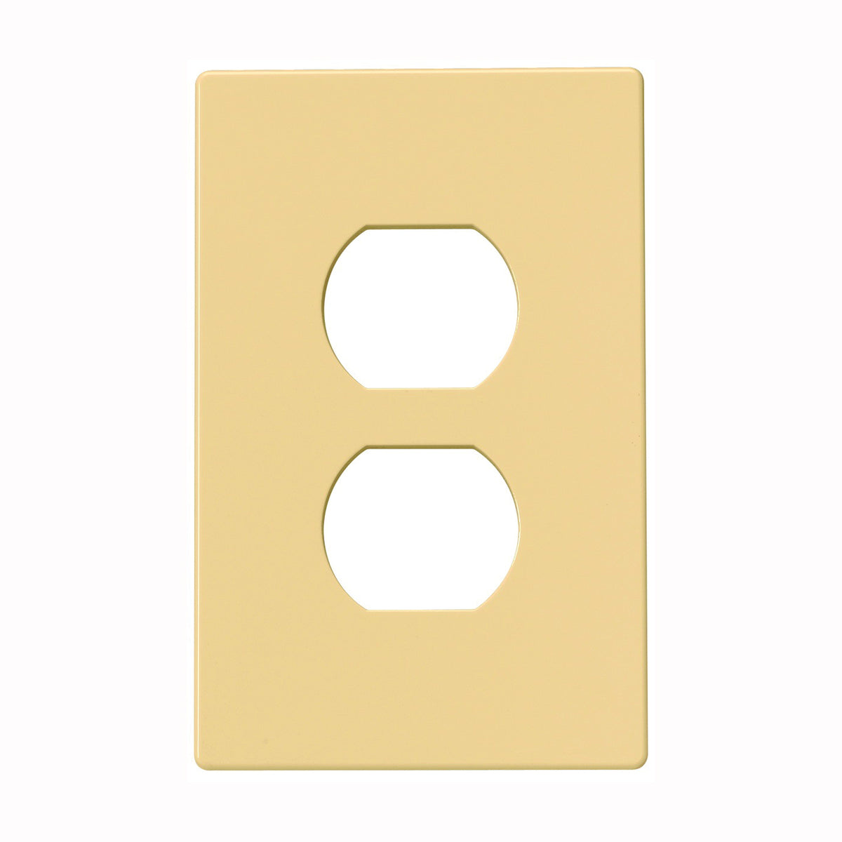Eaton Wiring Devices PJS8V Wallplate, 4-1/2 in L, 2-3/4 in W, 1 -Gang, Polycarbonate, Ivory, High-Gloss