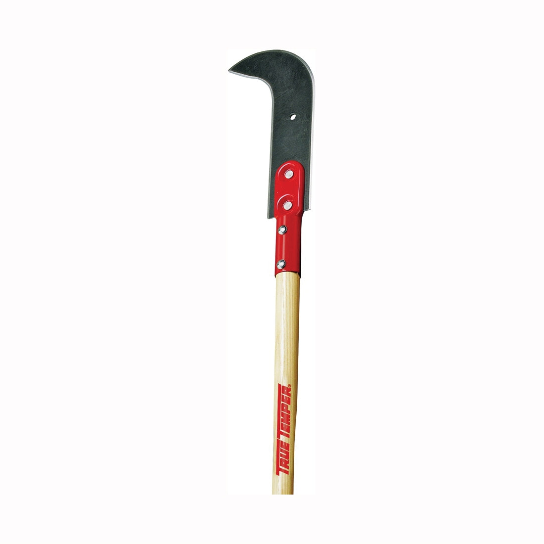 AMES 2315800 Double Edge Bush Hook, 12 in L Blade, HCS Blade, Straight Handle, Ash Wood Handle