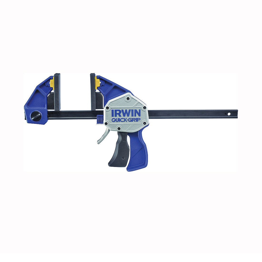 IRWIN QUICK-GRIP 1964711/2021406N Bar Clamp/Spreader, 600 lb, 6 in Max Opening Size, 3-5/8 in D Throat