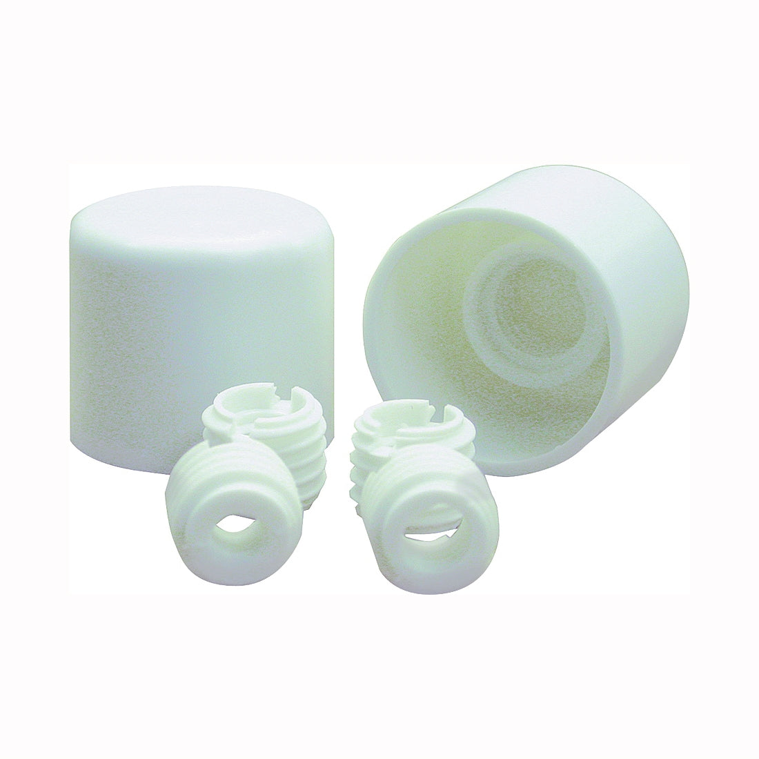 Danco 88877 Twister Bolt Cap, Universal, Plastic, White