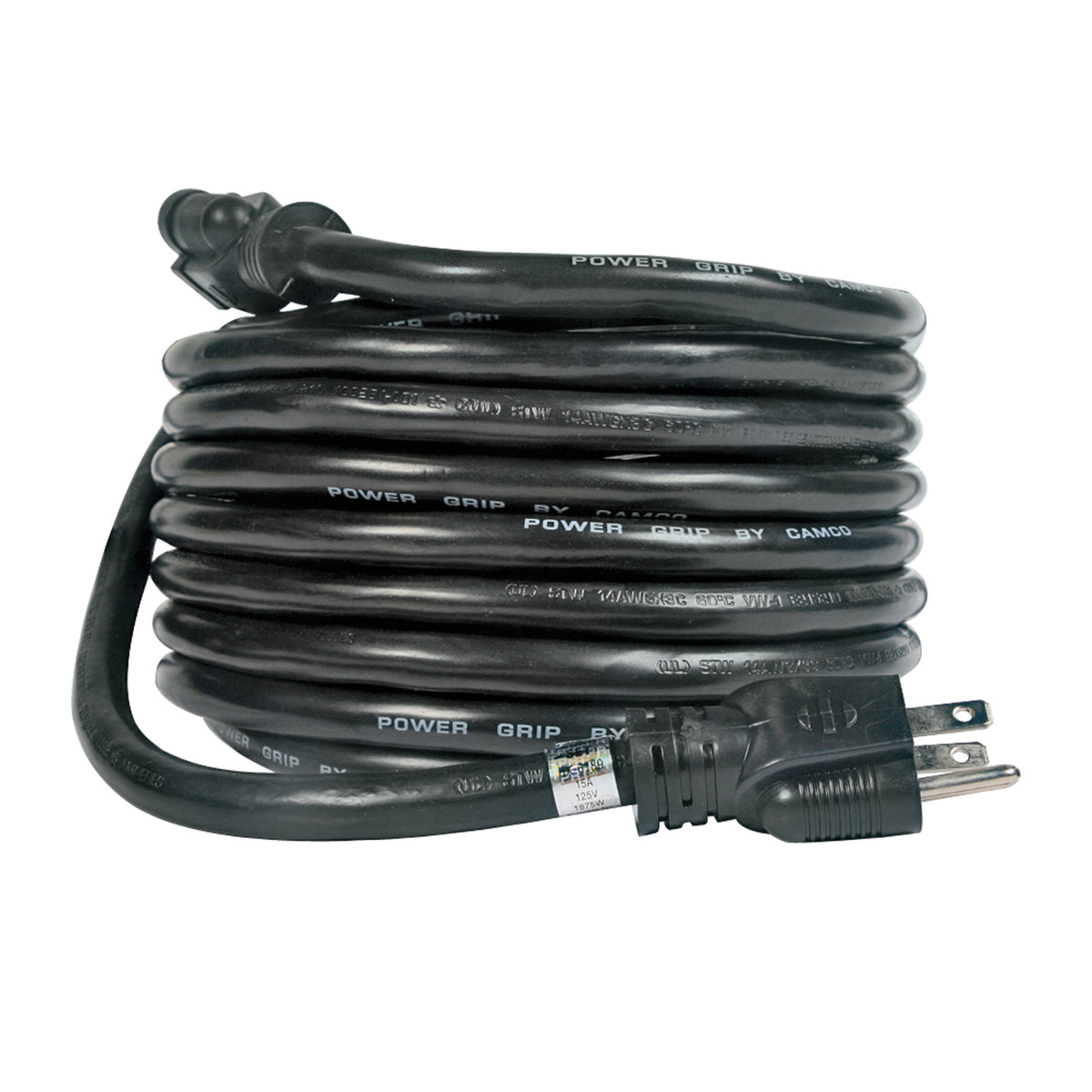 CAMCO 55142 Extension Cord, 30 ft L, Black Jacket