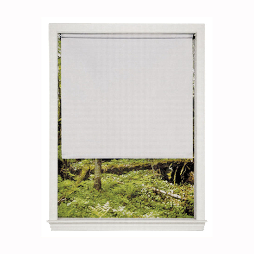 LEVOLOR SRSMWD7306601D Window Shade, 73 in L, 66 in W, 1-Ply, Vinyl, White