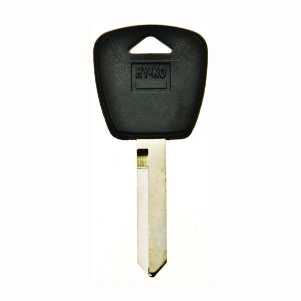 HY-KO 12005H56 Key Blank, Brass/Plastic, Nickel, For: Ford, Lincoln, Mercury Vehicles