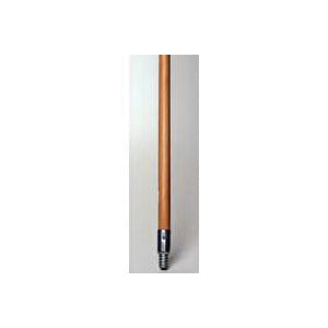 SUPREME ENTERPRISE 3145M Broom Handle, 7/8 in Dia, 48 in L, Threaded, Wood