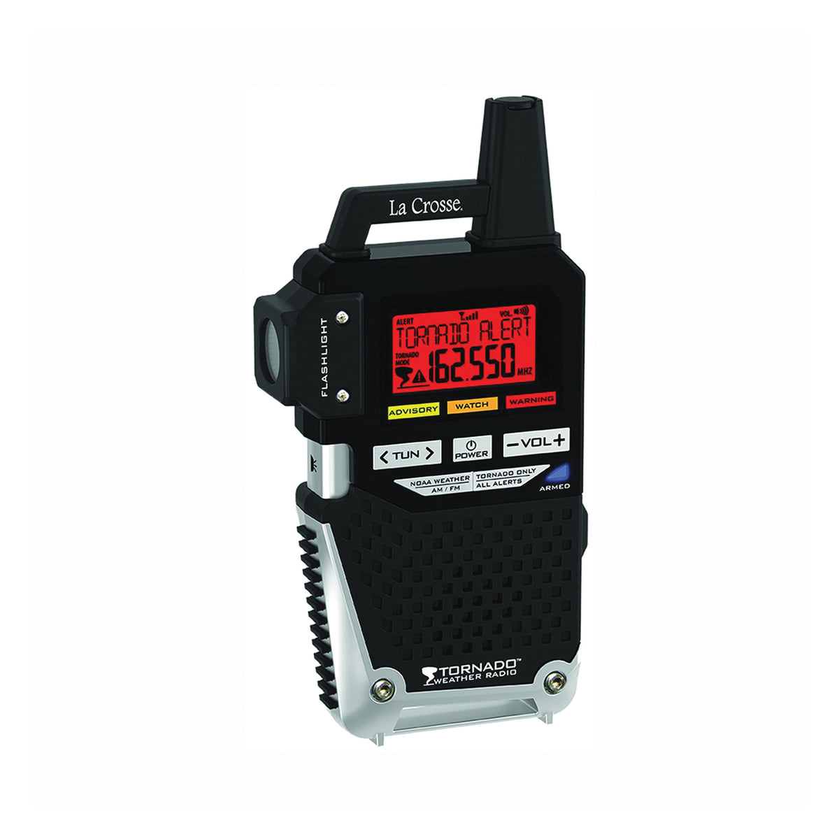 La Crosse 810-163TWR Weather Alert Radio, Alkaline Battery, 7-Channel