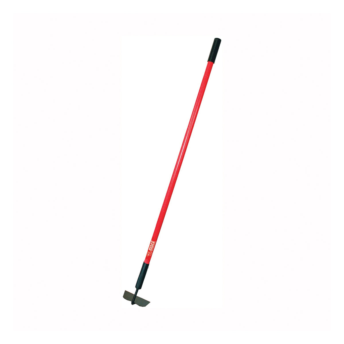 BULLY Tools 92353 Garden Hoe, 6-1/2 in W Blade, 4-3/4 in L Blade, Steel Blade, Extra Thick Blade, Fiberglass Handle