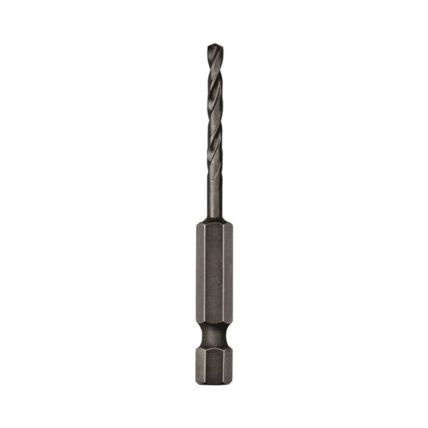 DeWALT DD5109 Impact Drill Bit, 9/64 in Dia, 2-3/4 in OAL, Spiral Flute, 1/4 in Dia Shank, Hex Shank