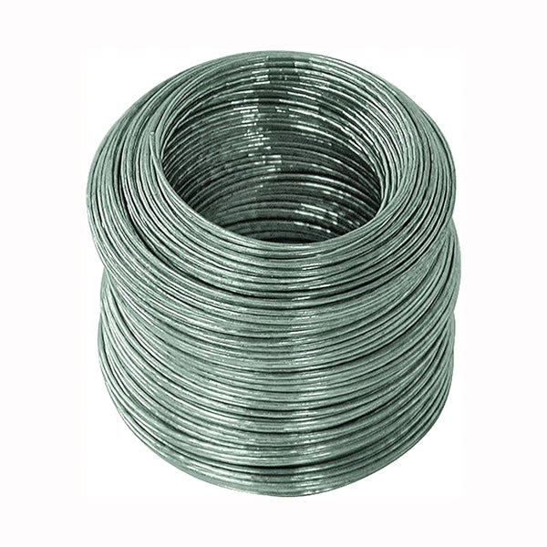 HILLMAN 50134 Utility Wire, 175 ft L, 20 Gauge, Galvanized Steel