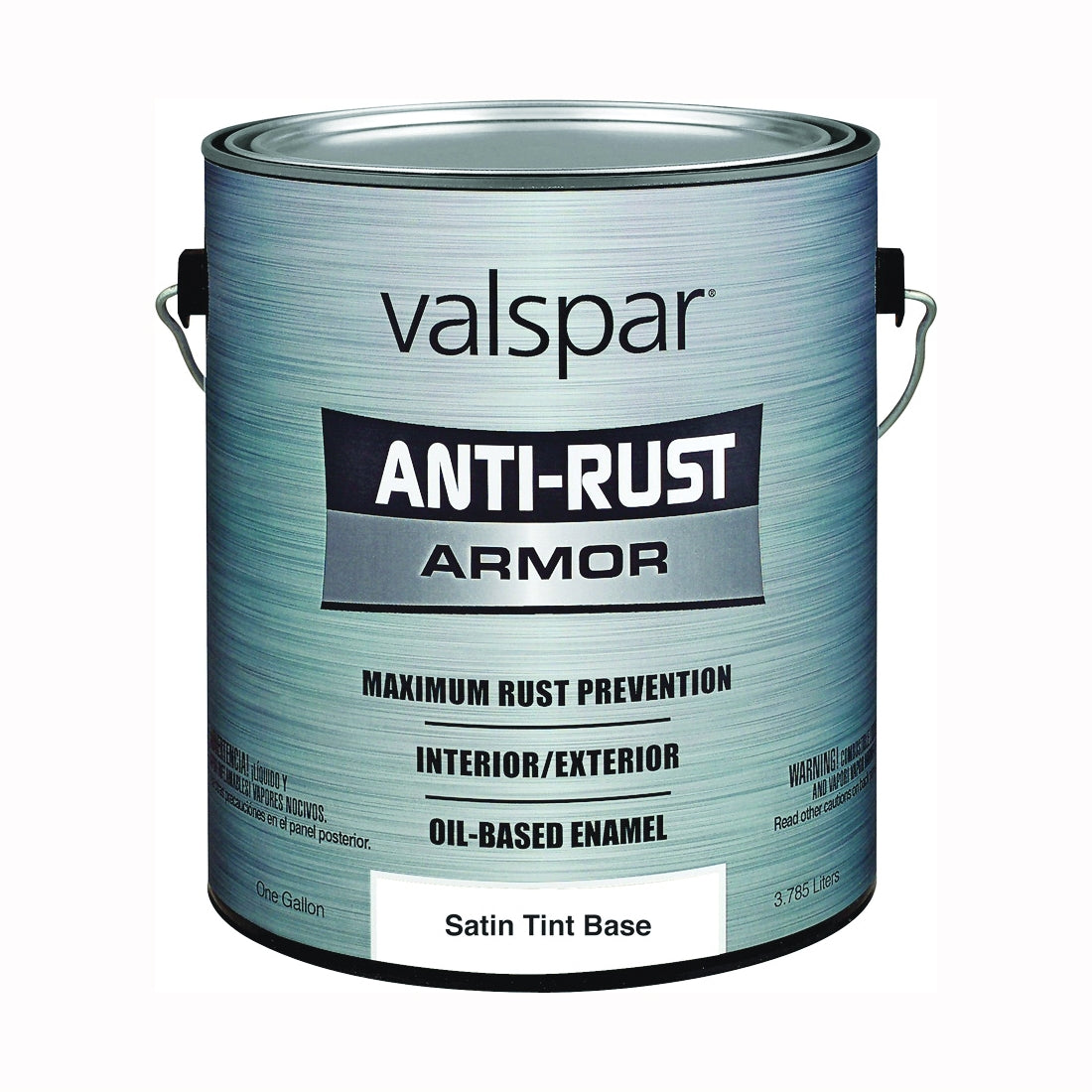 Valspar 21800 Series 044.0021882.007 Enamel, Satin, Tint Base, 1 gal, Can