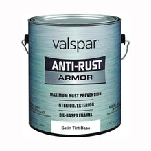 Load image into Gallery viewer, Valspar 21800 Series 044.0021882.007 Enamel, Satin, Tint Base, 1 gal, Can
