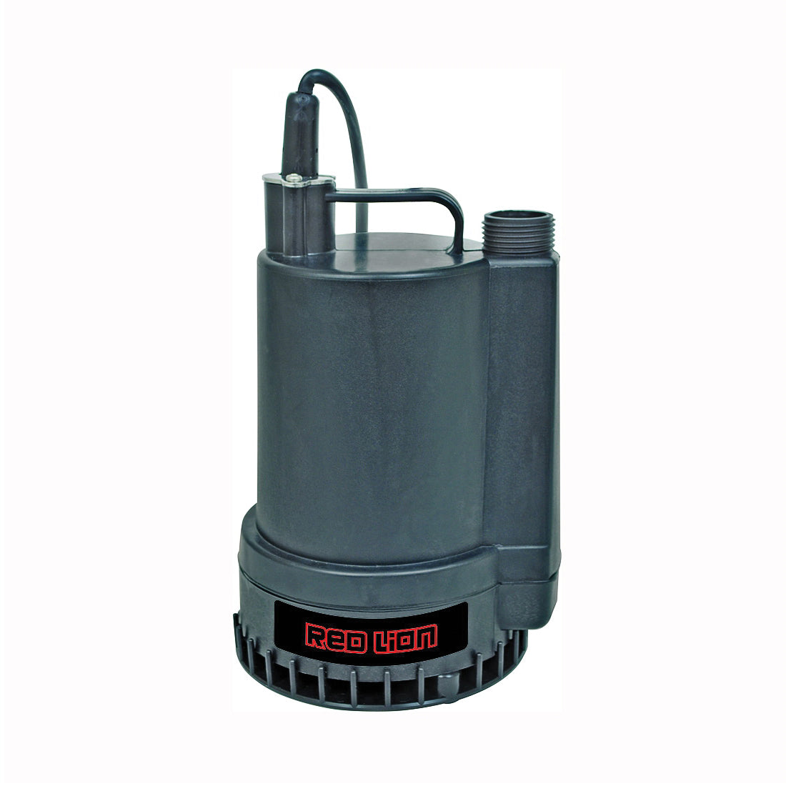 Red Lion RL-MP16 Submersible Utility Pump, 1-Phase, 2 A, 115 V, 0.166 hp, 1 in Outlet, 26 ft Max Head, 1300 gph