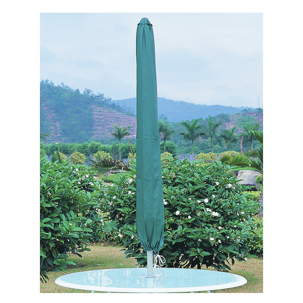 Seasonal Trends Furniture Cover, 60 in L, 6 Dia Top x 11 Dia Bottom in W, 60 in H, Vinyl, Green