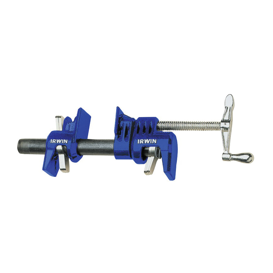 IRWIN 224212 Pipe Clamp, 1500 lb, Clamping Range: 1/2 in, Ergonomic Handle, HCS