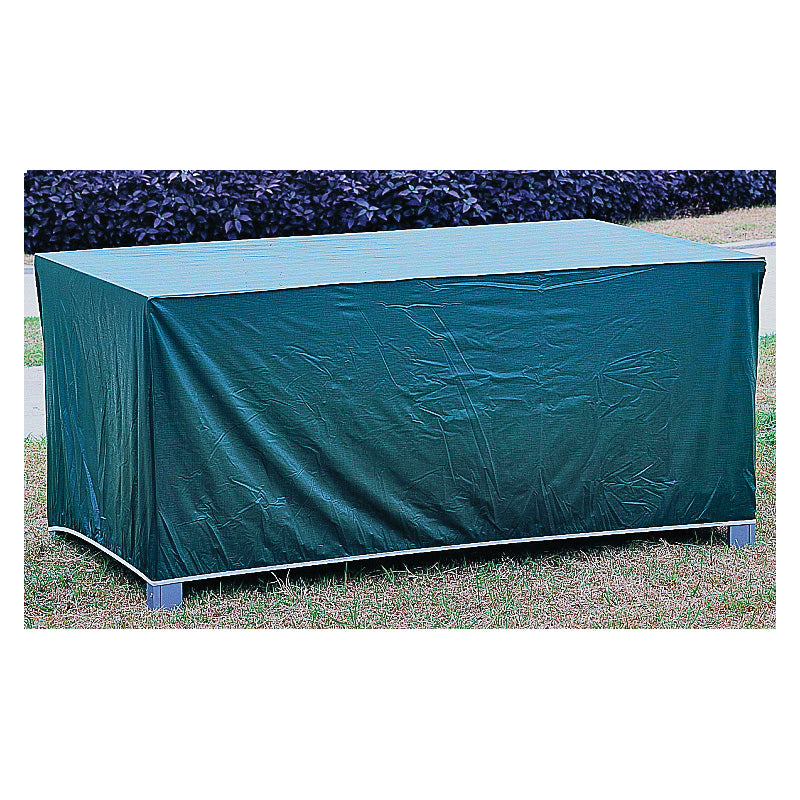 Seasonal Trends Table Cover, 74 in L, 46 in W, 24 in H, Vinyl, Green