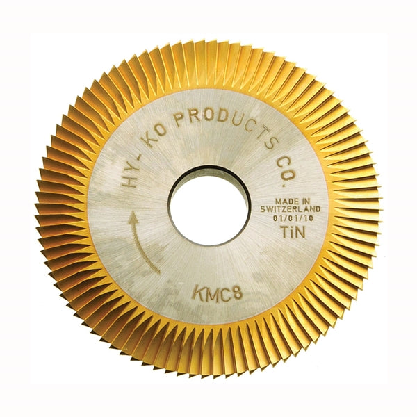 HY-KO Promatic Series KMC8 Key Machine Cutter Blade, HSS, For: Taylor KD1, KD5, KD8, KD9 Key Machines
