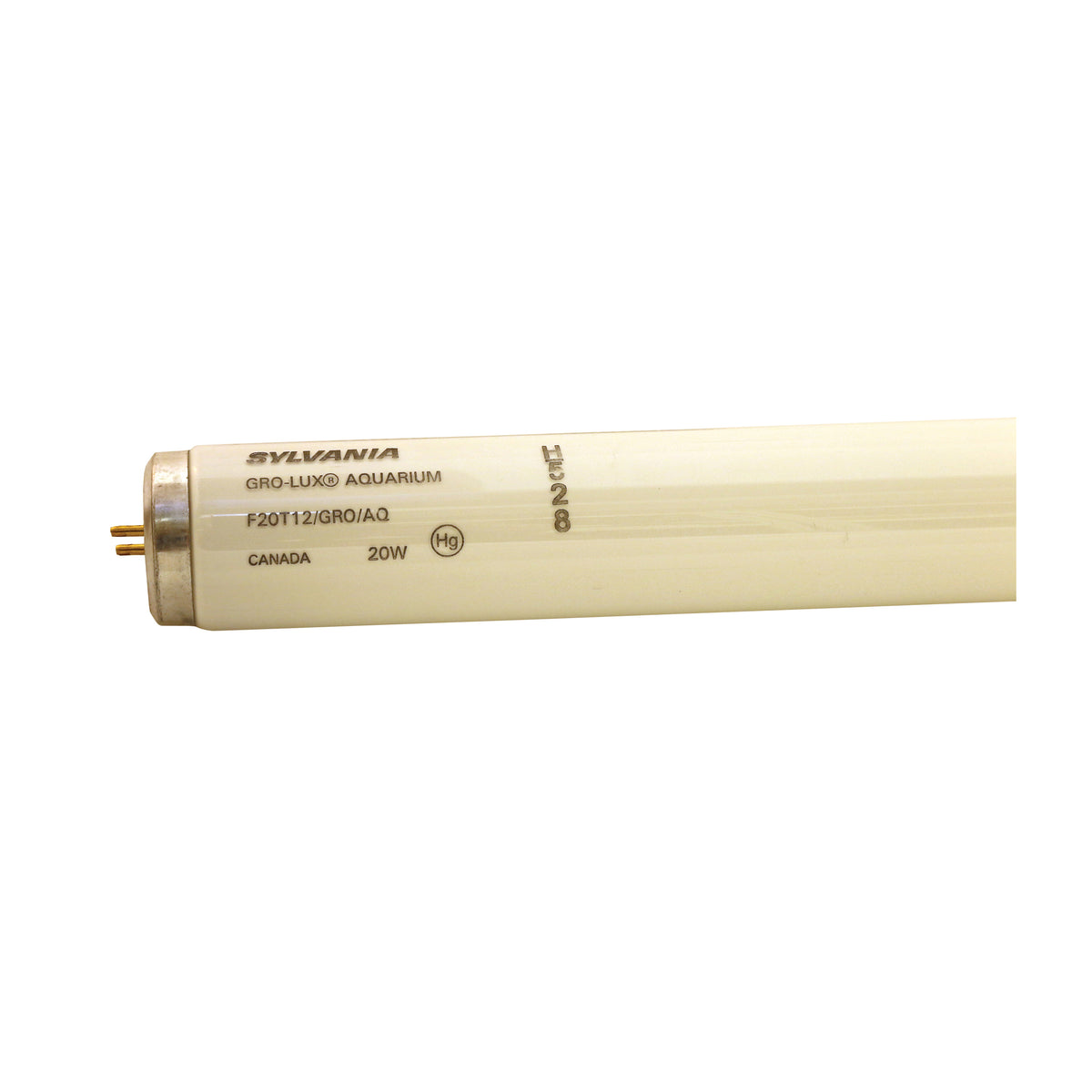 Sylvania 22029 Fluorescent Bulb, 20 W, T12 Lamp, Medium G13 Lamp Base, 480 Lumens, 9000 hr Average Life