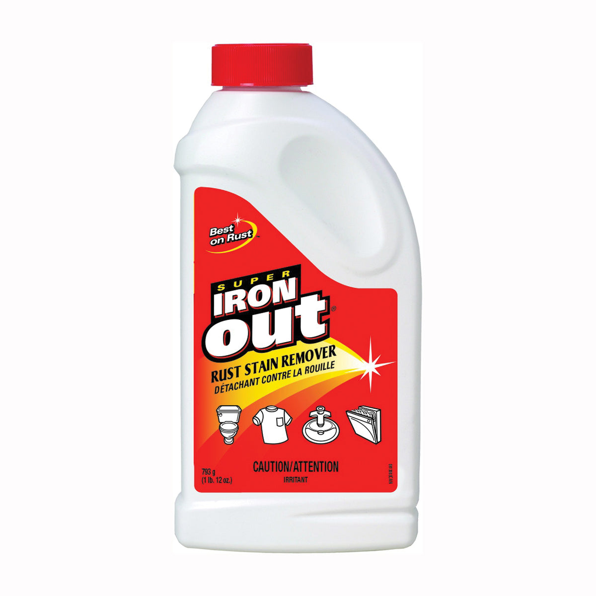 IRON OUT C-IO30N Rust and Stain Remover, 793 g, Powder, Mint