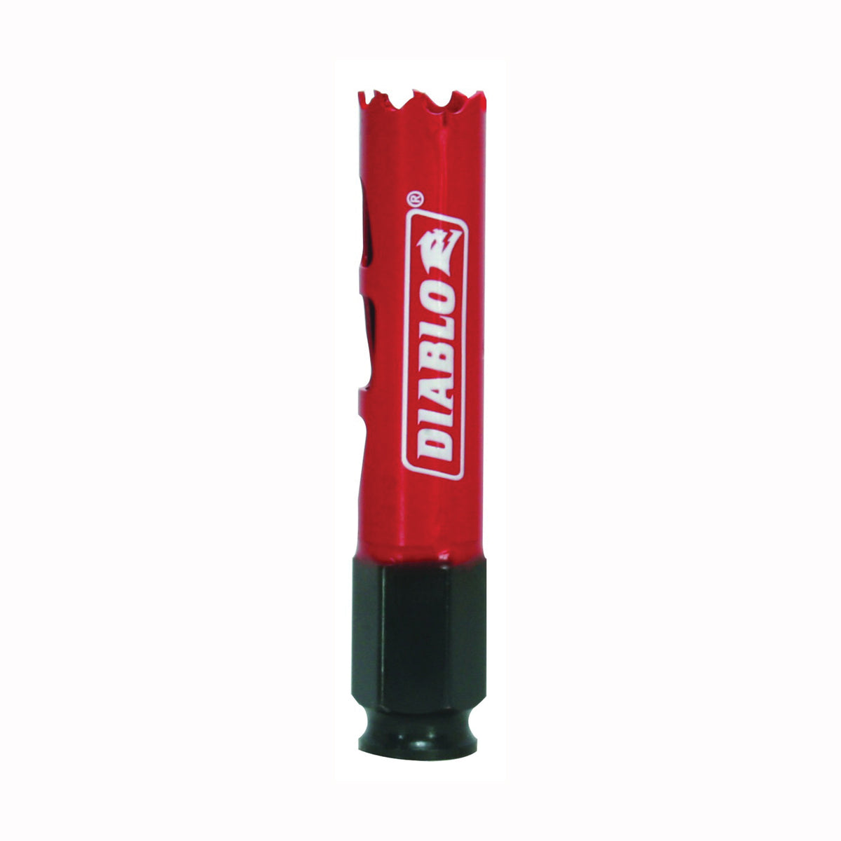 Diablo DHS0750 Hole Saw, 3/4 in Dia, 2-3/8 in D Cutting, 3/8 in Arbor, Bi-Metal Cutting Edge