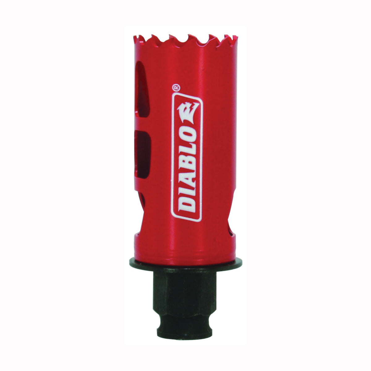 Diablo DHS1250 Hole Saw, 1-1/4 in Dia, 2-3/8 in D Cutting, 3/8 in Arbor, Bi-Metal Cutting Edge