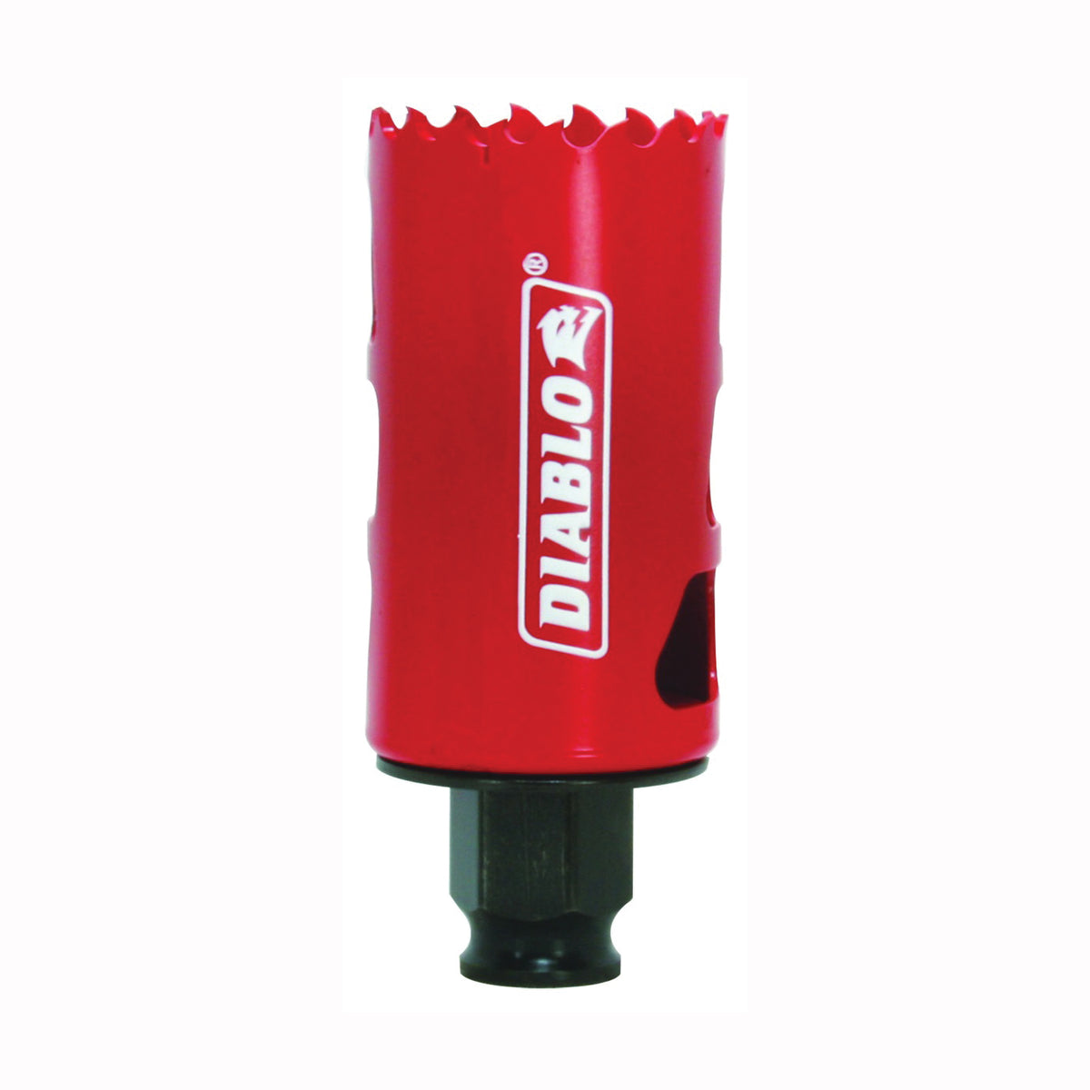 Diablo DHS1500 Hole Saw, 1-1/2 in Dia, 2-3/8 in D Cutting, 3/8 in Arbor, Bi-Metal Cutting Edge