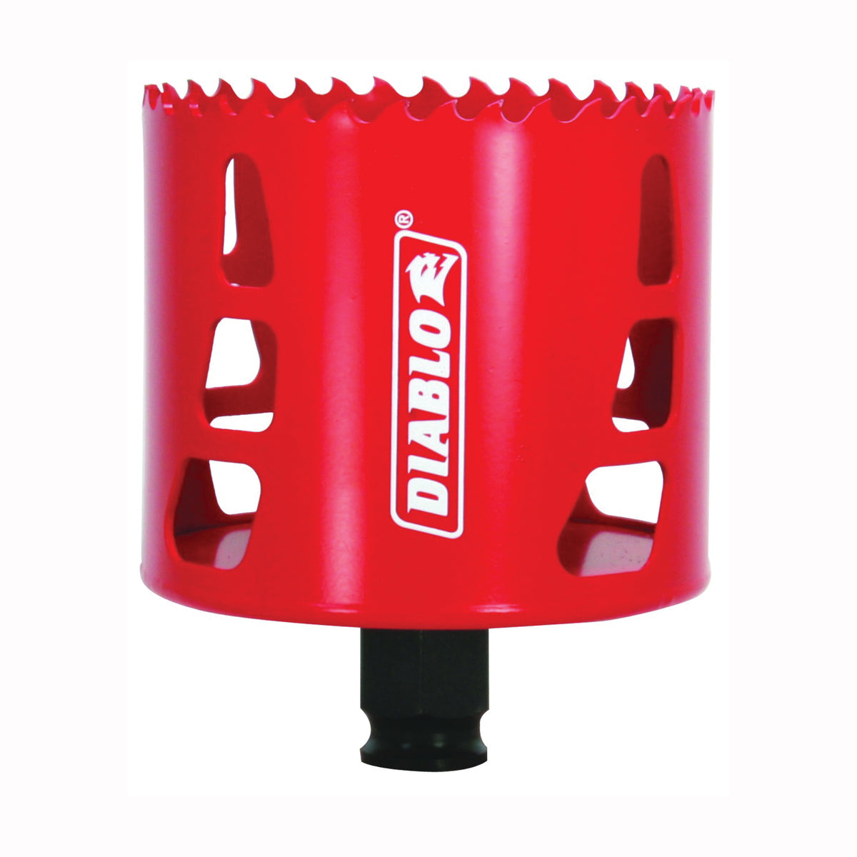 Diablo DHS3000 Hole Saw, 3 in Dia, 2-3/8 in D Cutting, 3/8 in Arbor, Bi-Metal Cutting Edge