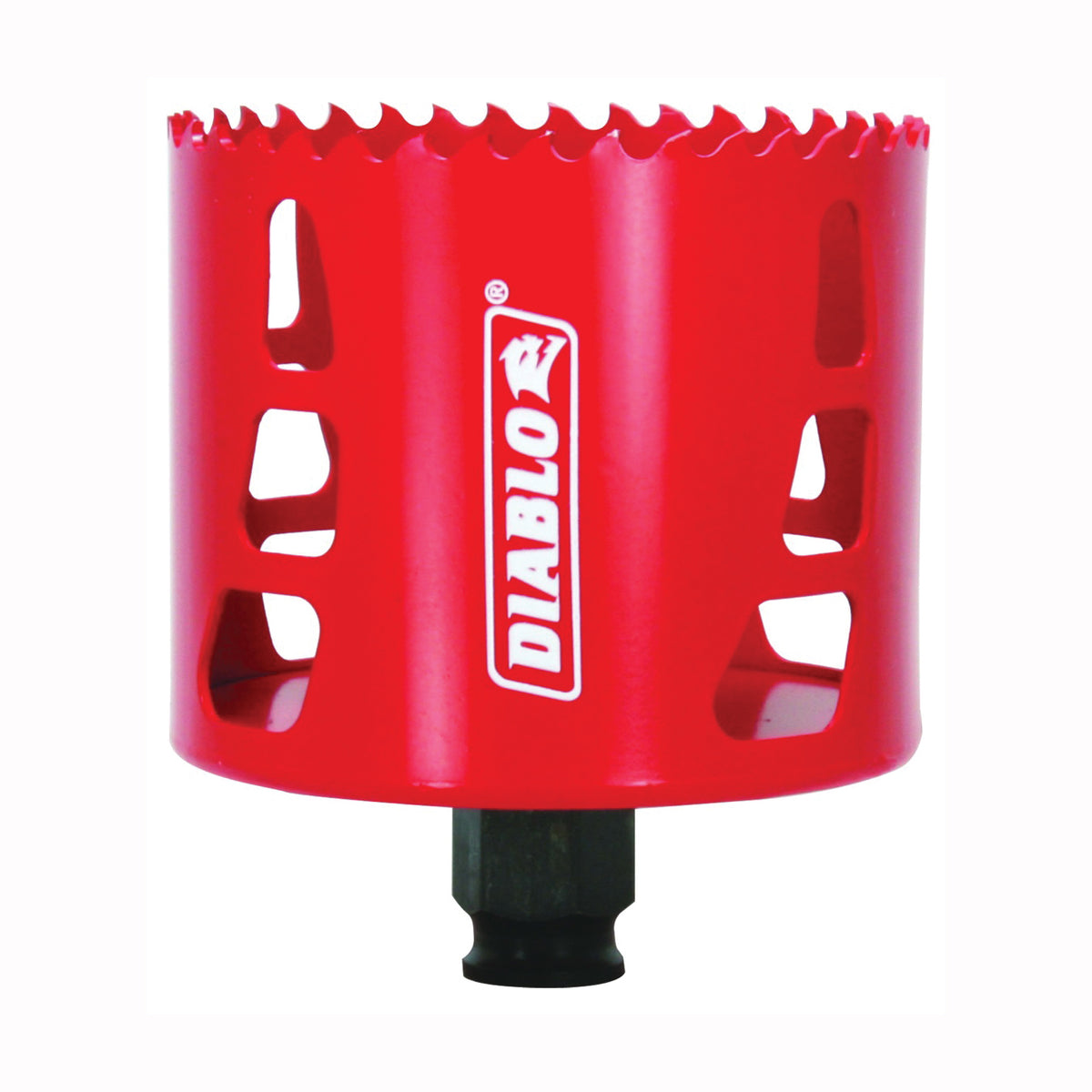 Diablo DHS3125 Hole Saw, 3-1/8 in Dia, 2-3/8 in D Cutting, 3/8 in Arbor, Bi-Metal Cutting Edge