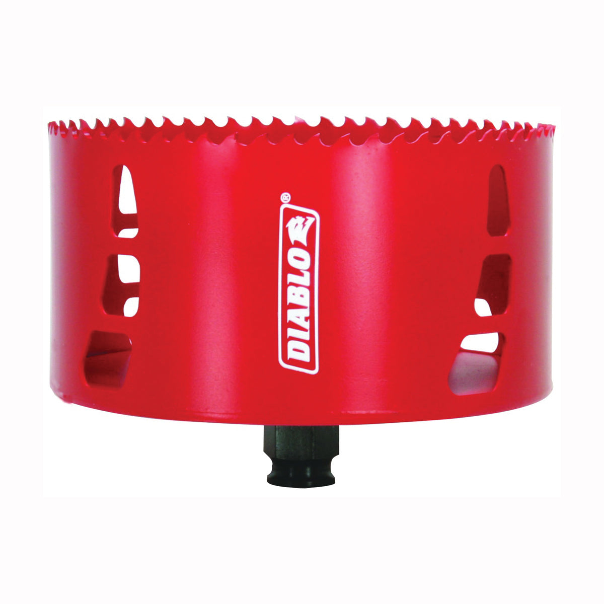 Diablo DHS5000 Hole Saw, 5 in Dia, 2-3/8 in D Cutting, 3/8 in Arbor, Bi-Metal Cutting Edge